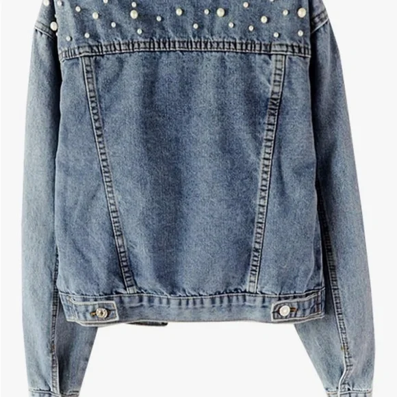 Studded Denim Jacket - Picture 4 of 4